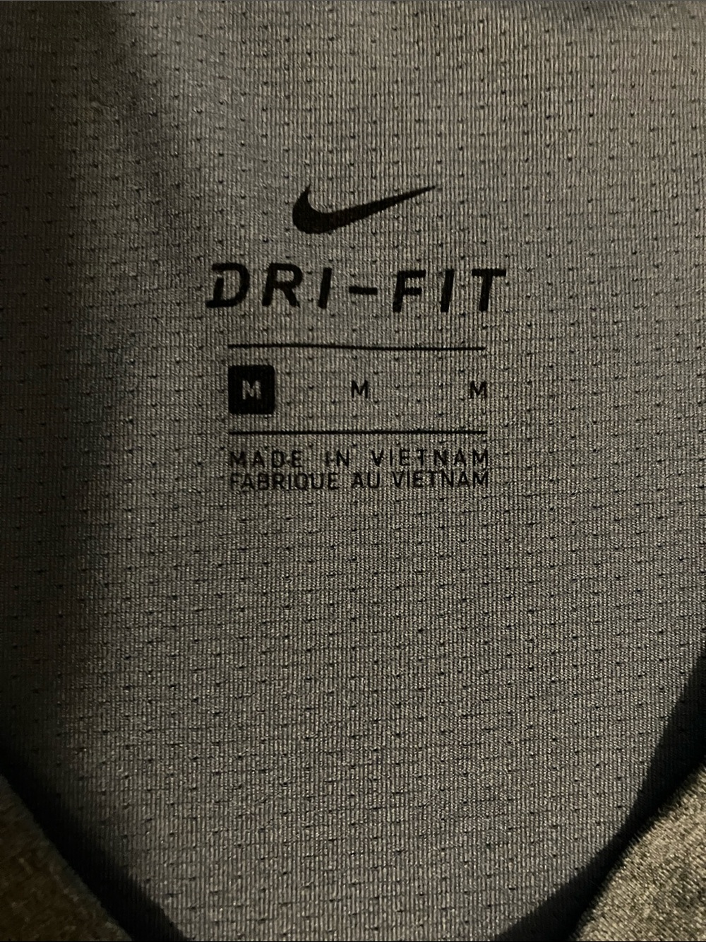 Nike Women’s Dri‑FIT V‑Neck Tee — Grey - Picture 2 of 3